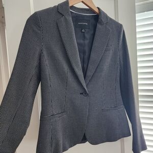 Banana Republic Black and White Blazer